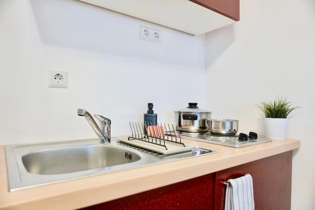Neu Modernes Apartment In Top Lage, Free Parking Max 1,65M Hoehe Und 1,8M Breite Karlsruhe Esterno foto
